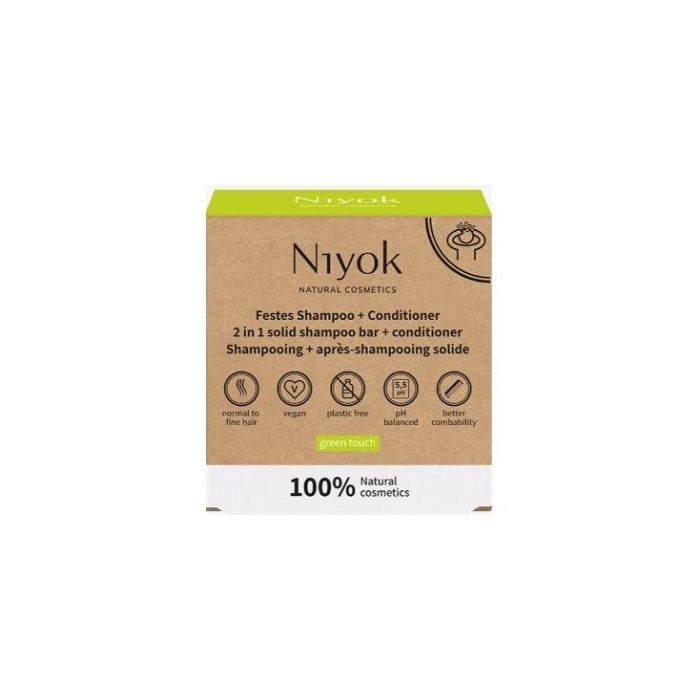 Champu + Acondicionador Solido Green Touch 80 Gr Champu + Acondicionador Solido Green Touch 80 Gr