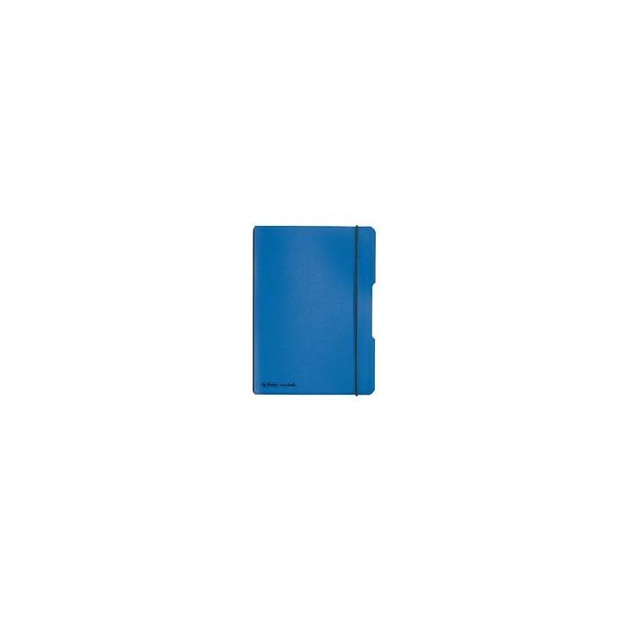 Herlitz Notizheft my.book flex A5 PP 40Bl. kariert blau 0 Herlitz Notizheft my.book flex A5 PP 40Bl. kariert blau 0