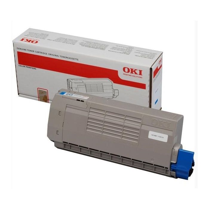 OKI 44318607 Tóner Cian Original 11500 páginas para C711/C710