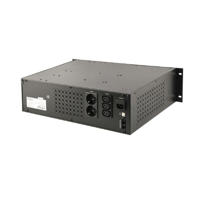 GEMBIRD UPS-RACK-2000 Sistema de Alimentación Ininterrumpida (UPS) Línea Interactiva 2 kVA 1200 W 4 Salidas AC Montaje en Rack 10 GEMBIRD UPS-RACK-2000 Sistema de Alimentación Ininterrumpida (UPS) Línea Interactiva 2 kVA 1200 W 4 Salidas AC Montaje en Rack 10
