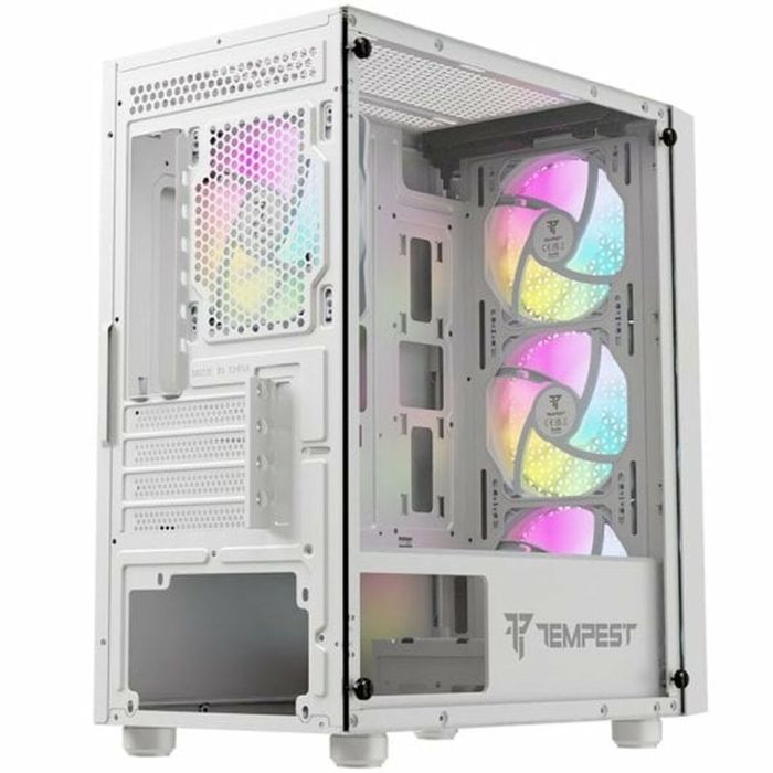 Caja Semitorre ATX Tempest Rampart Blanco 3