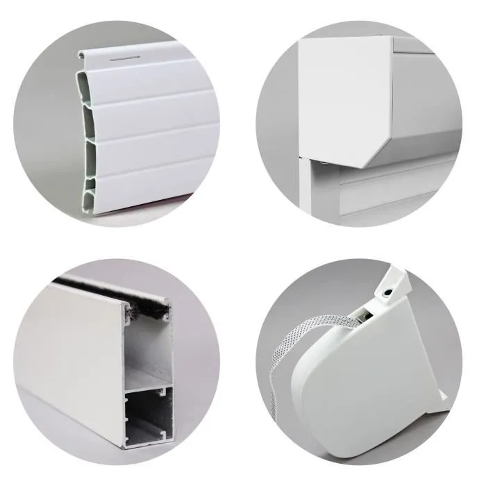 France Combi FRANCIA-COMBI Persiana enrollable manual de PVC con correa L 120 x H 155 cm 2