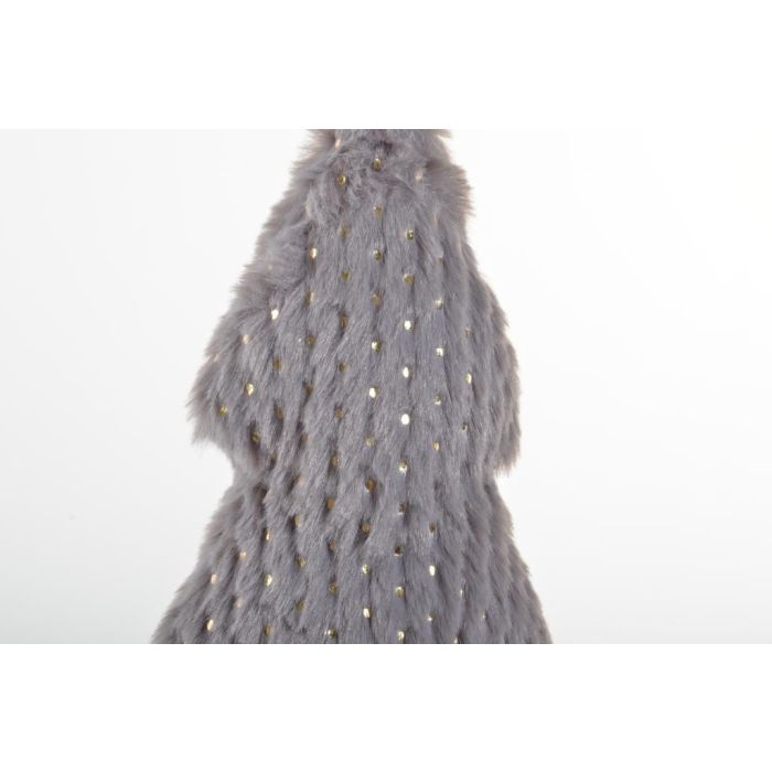 DKD Home Decor Adorno Árbol de Navidad Fantasía Pack 6 Unidades Surtidas Decoración Navideña Madera Poliéster 6x39x16 cm 1