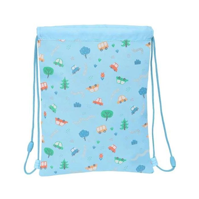 Safta Saco Plano Junior Preescolar Coches 26x34x1cm 1 Safta Saco Plano Junior Preescolar Coches 26x34x1cm 1