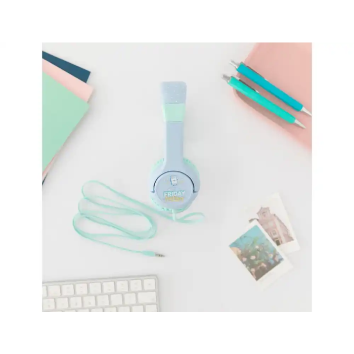 Mr Wonderful Auriculares Niños Friday Feeling Seguridad 85 DB Conector Jack 3.5mm Estéreo Compatible Móviles Tablets Consolas 2