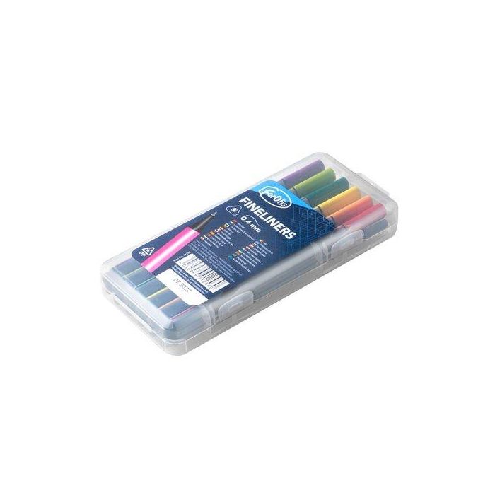 Rotulador Fibra Forofis Fineliner 0,4 Surtido Estuche De 12 (Set de 12)