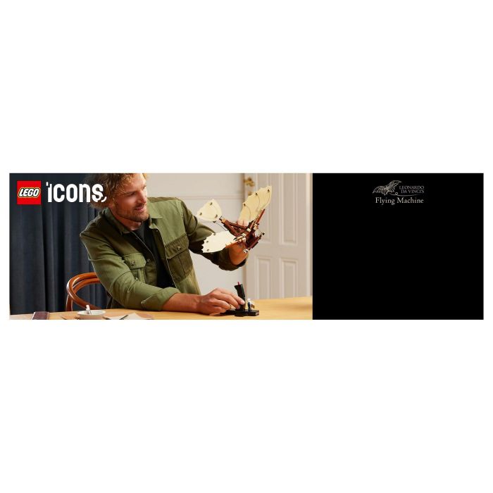 LEGO ICONS 10363 Máquina Voladora de Leonardo da Vinci, Juego Construcción, 493 Piezas, 18+ Años 30