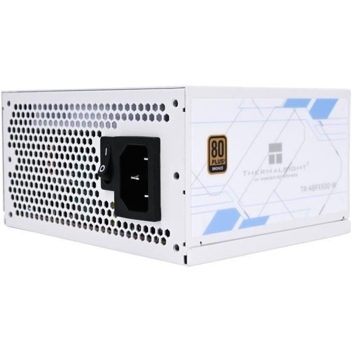 Fuente de alimentación para PC no modular - THERMALRIGHT ABFX 500 W - 80+ Bronce - Blanco 3 Fuente de alimentación para PC no modular - THERMALRIGHT ABFX 500 W - 80+ Bronce - Blanco 3