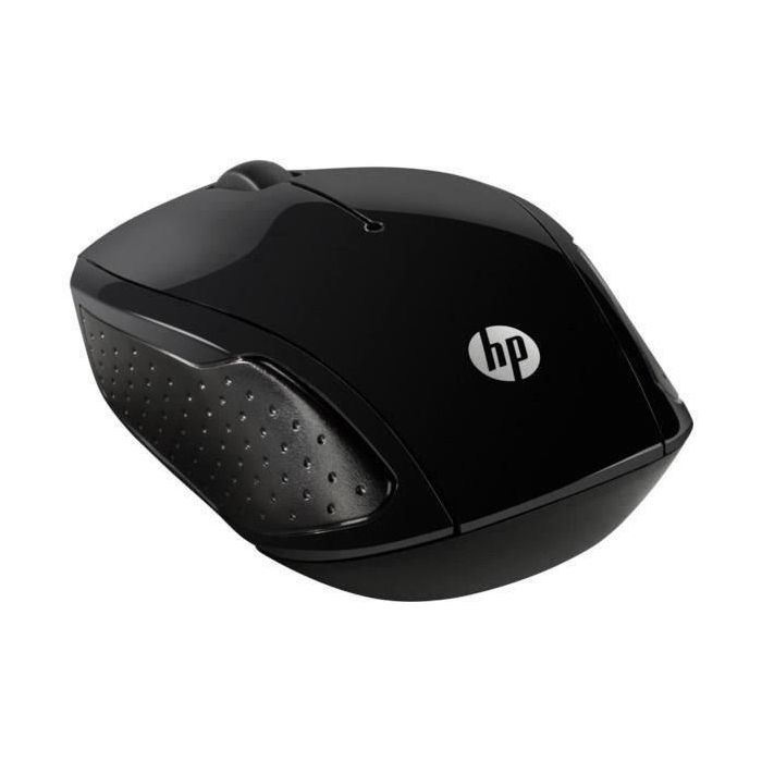 HP 200 Wireless Mouse, Económico Ambidextro, Diseño Ergonómico y Contorneado para Ambas Manos, Libertad de Movimiento Inalámbrica. 1