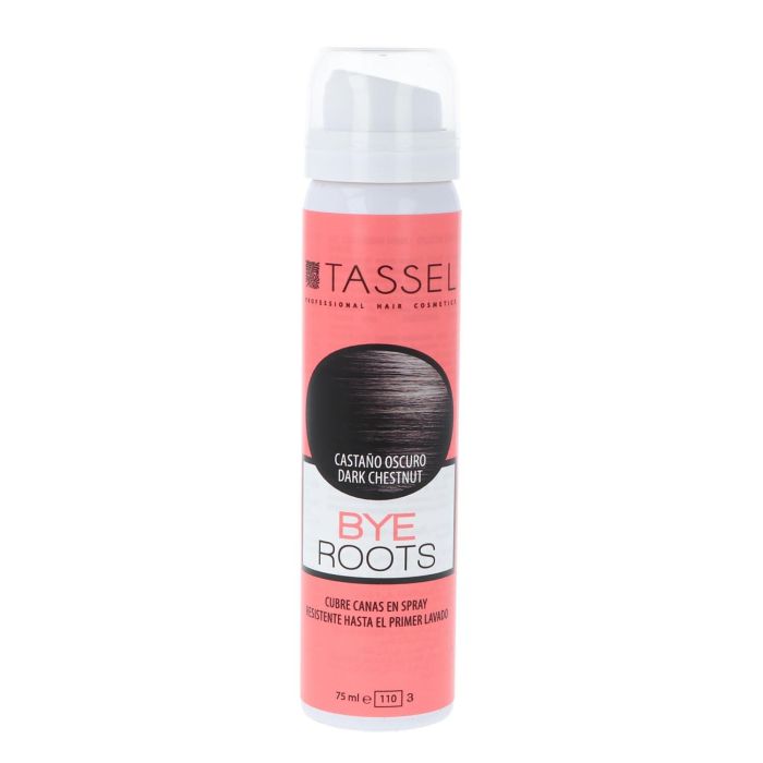 Tassel bye roots cubrecanas castaño oscuro spray 1un vaporizador Tassel bye roots cubrecanas castaño oscuro spray 1un vaporizador