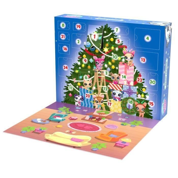 Bandai BAN3701405825102 Calendario de Adviento Littlest Pet Shop con sorpresas diarias 5