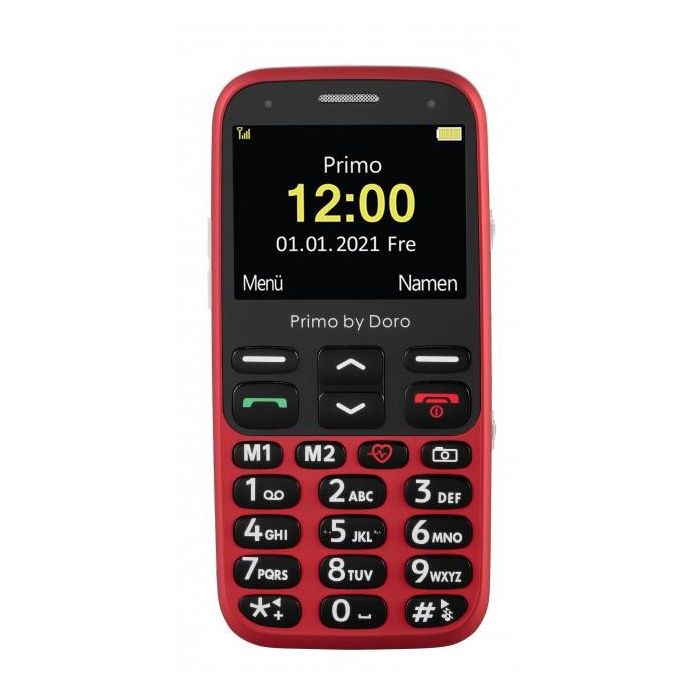 Doro Primo 368 Teléfono Móvil para Mayores 2.3" 3MP 1000mAh Rojo y Negro 2 Doro Primo 368 Teléfono Móvil para Mayores 2.3" 3MP 1000mAh Rojo y Negro 2