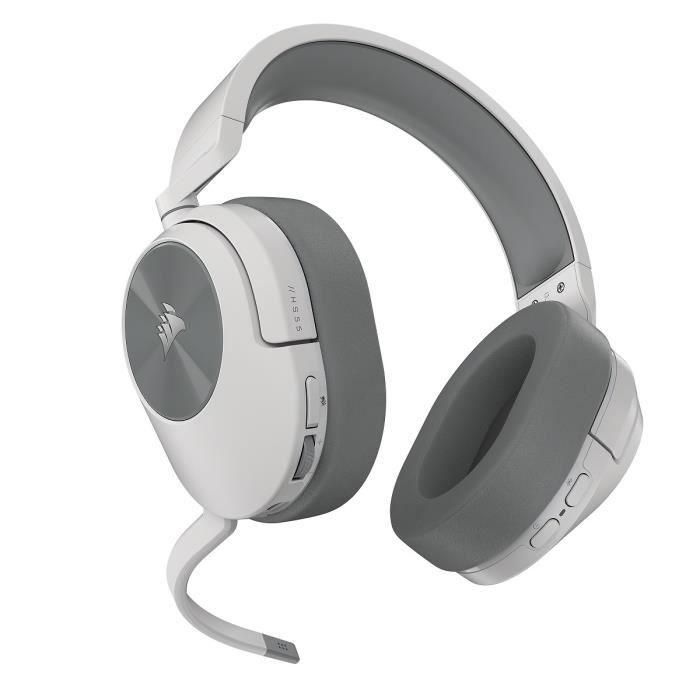 Casco de juego - Corsair - HS55 Wireless - Surround Dolby Audio 7.1 - Wireless - White - (CA -9011281 -EU) 2 Casco de juego - Corsair - HS55 Wireless - Surround Dolby Audio 7.1 - Wireless - White - (CA -9011281 -EU) 2