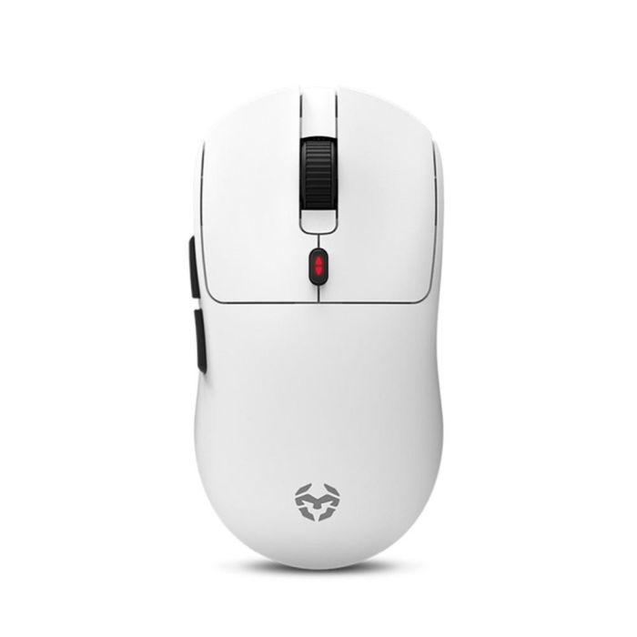 Krom NXKROMKLEVERWH Ratón Gaming Inalámbrico Klever Ultraligero 55g | 10000 DPI | Sensor Pixart PMW3325 | 6 Botones