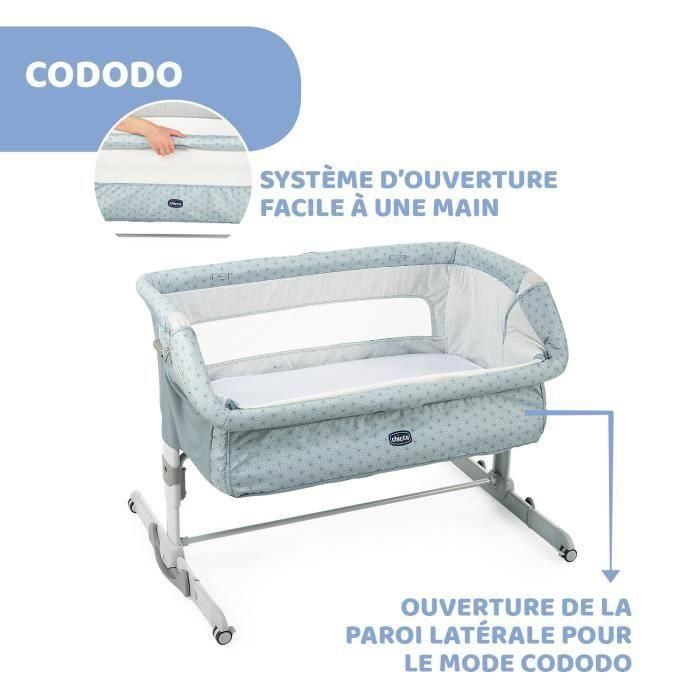 Chicco Next2Me Dream Sage Cuna Colecho para Bebé Recién Nacido | Seguridad y Cercanía al Dormir | Su propia cuna al lado de la cama de los padres 2 Chicco Next2Me Dream Sage Cuna Colecho para Bebé Recién Nacido | Seguridad y Cercanía al Dormir | Su propia cuna al lado de la cama de los padres 2