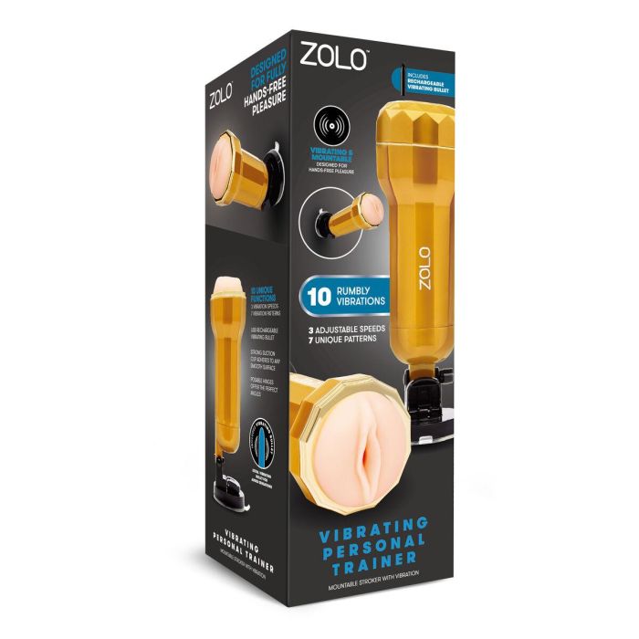 Masturbador Masculino Zolo Dorado 2 Masturbador Masculino Zolo Dorado 2
