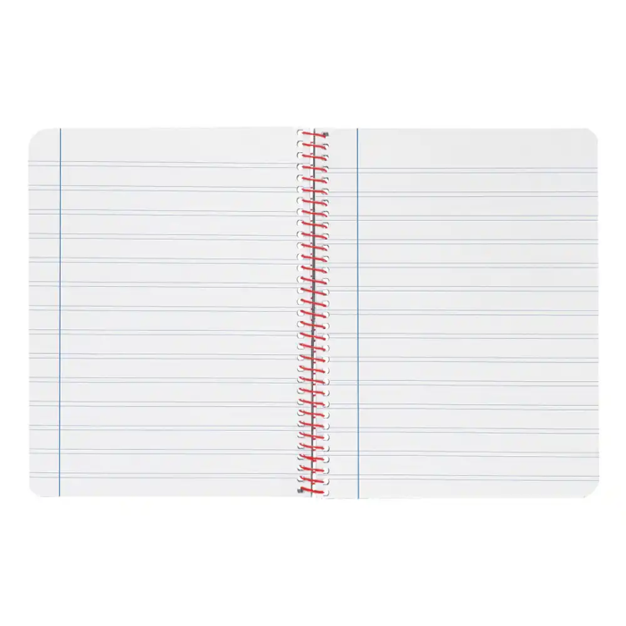 Liderpapel Wonder Cuaderno Espiral A4 Tapa Plástico 80 Hojas 90gr Pauta Estrecha 2,5mm Con Margen Negro 5