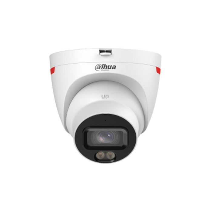 Dahua DH-IPC-HDW2449TP-S-LED-0280B-PRO Cámara IP Turret WizSense WizColor 4MP con IA, SMD Plus, WDR, IP67, 2.8mm