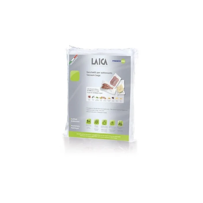 Laica VT35012 Bolsa Conservación Vacío 25x28 cm Pack 100 Piezas Laica VT35012 Bolsa Conservación Vacío 25x28 cm Pack 100 Piezas