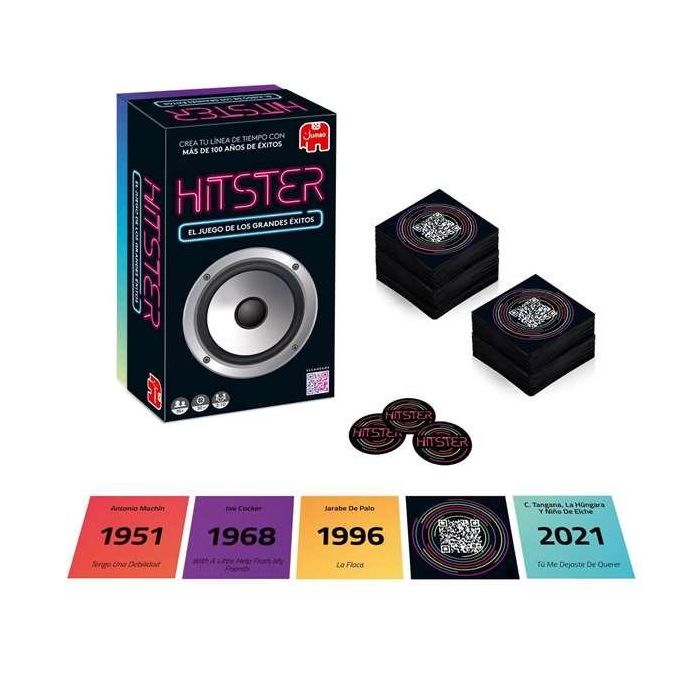 Diset Juego Hitster ¡El Juego de los Grandes Éxitos Musicales! 2