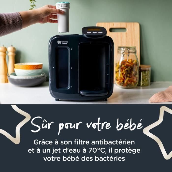 Calentador de biberones TOMMEE TIPPEE - Perfect Prep Day & Night negro 4 Calentador de biberones TOMMEE TIPPEE - Perfect Prep Day & Night negro 4