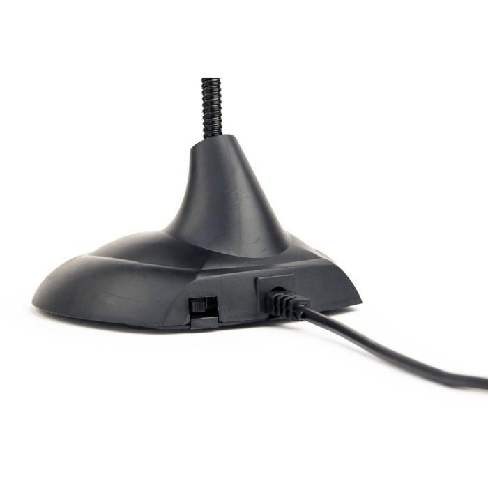 Gembird MIC-205 Micrófono de Mesa para PC Omnidireccional con Conexión Alámbrica 3.5mm – Negro