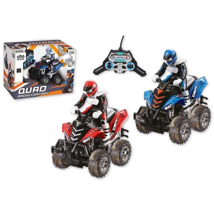 Quad radio control escala 1:14 con bateria 27mhz 27x17x20 cm - modelos surtidos 2 Quad radio control escala 1:14 con bateria 27mhz 27x17x20 cm - modelos surtidos 2