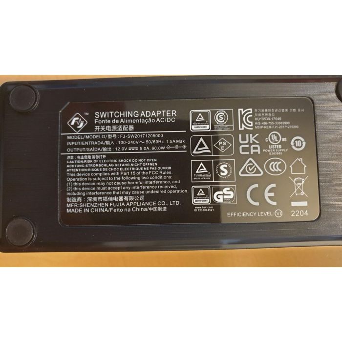 Z ALLNET Ersatznetzteil 12V/5A EU Type für z.B. High-Performance-Tablets 1