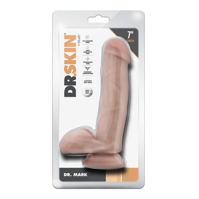 Consolador Realista Blush Dr Skin PVC Ø 3,8 cm (13,9 cm) 1 Consolador Realista Blush Dr Skin PVC Ø 3,8 cm (13,9 cm) 1