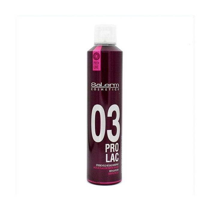 Salerm Proline 03 Pro Lac Fuerte Sin Gas 300 Ml - Laca sin gas que conserva el peinado