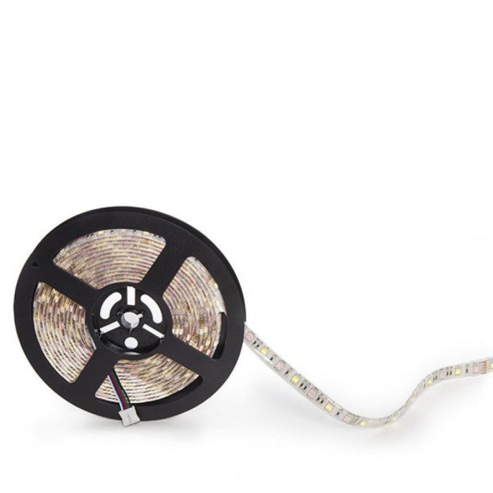 Tira de 300 LEDs 60W 3.780Lm 4200ºK SMD5050 24VDC IP65 RGB+Blanco x5M 40.000H [CA-5050-60-24-IP65-RGB-W]-Blanco Natural 2