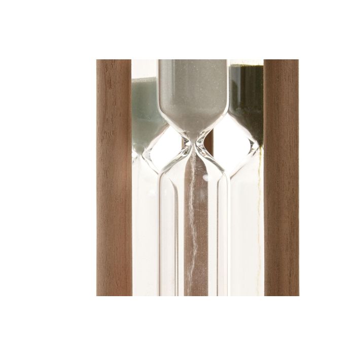 Reloj De Arena Shabby DKD Home Decor Verde Natural 11 x 15 x 11 cm (6 Unidades) 3