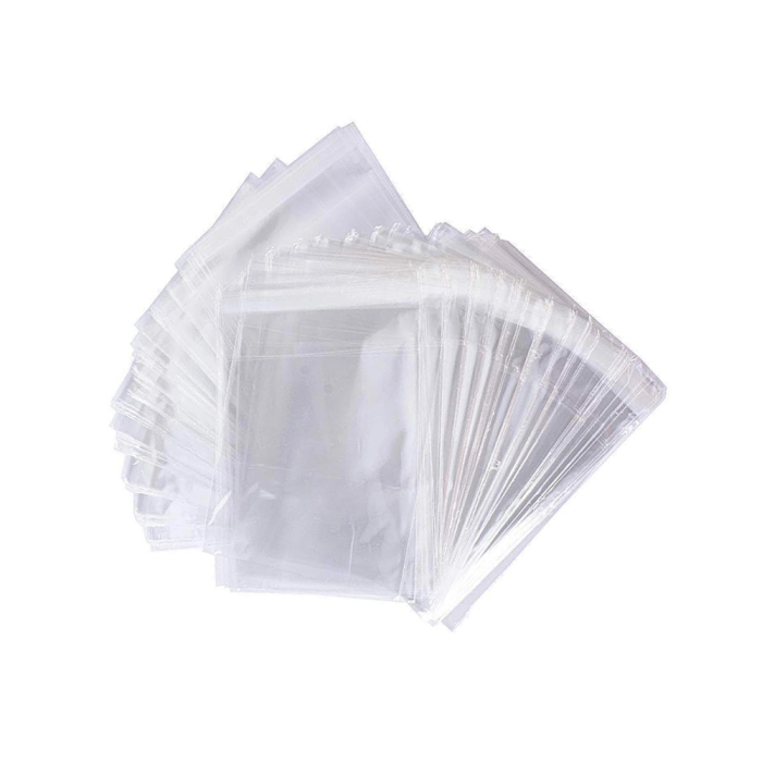 Blanca Bolsa Celofan Compostable 85x190 mm Paquete 100 Unidades 1