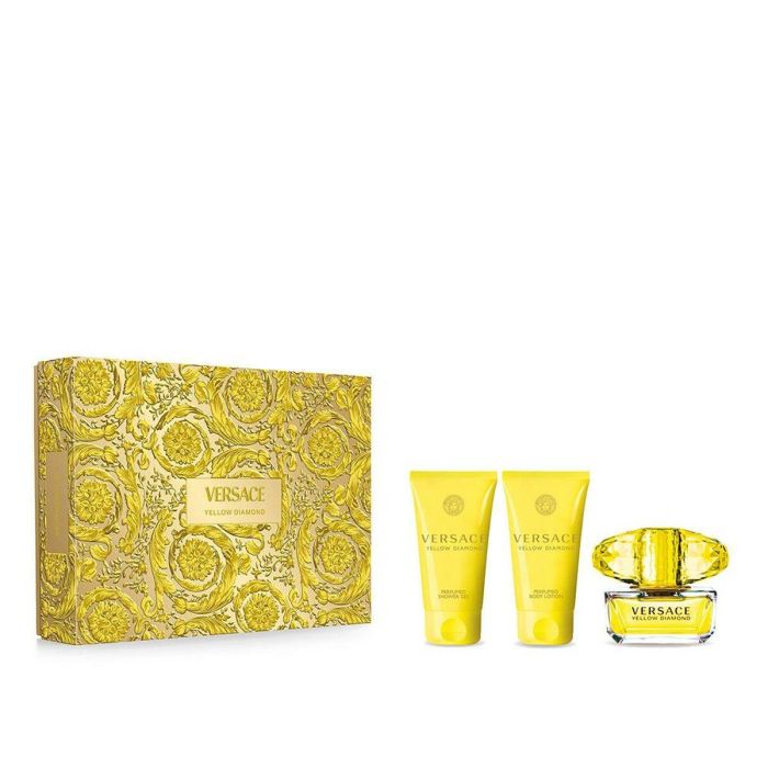 Versace Yellow Diamond Eau de Toilette Estuche 3 piezas - Perfume femenino floral