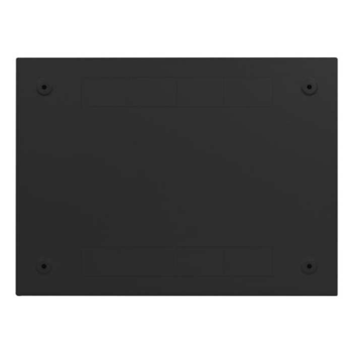 Lanberg WAF1-5203-04-00B Armario Rack de Pared 4U con Bloqueo de Teclado y Rieles, Capacidad 60 kg, Protección IP20, Color Negro 6