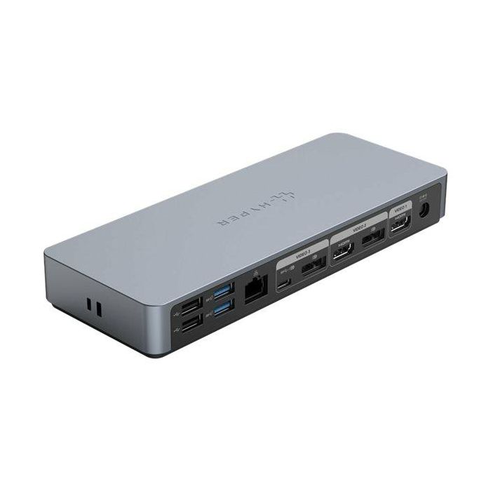 HyperDrive Docking Station USB-C 14 Puertos HDMI 4K DisplayPort Power Delivery 65W para MacBook y Portátiles 1