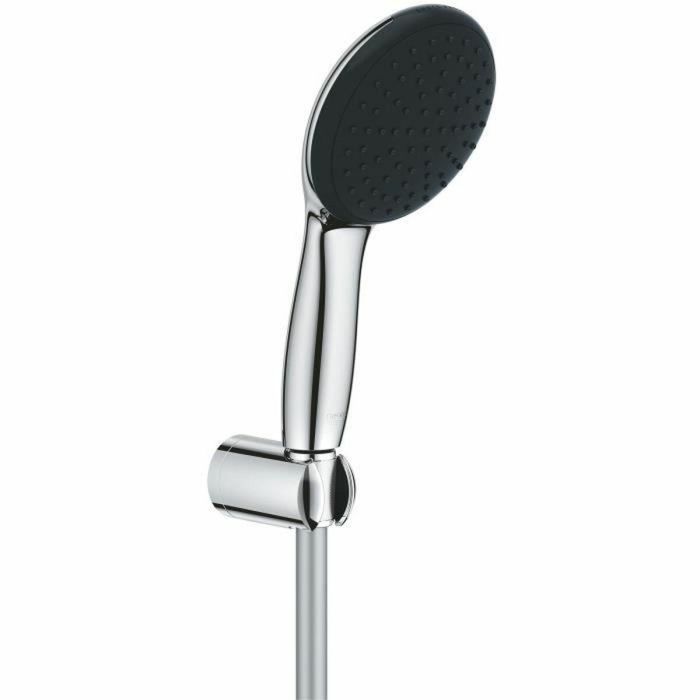 Grohe 27944001 Vitalio Start 110 Set de Ducha - Rociador Lluvia 1 Chorro, Soporte, Flexo 1,75m - Ahorro Agua 0 Grohe 27944001 Vitalio Start 110 Set de Ducha - Rociador Lluvia 1 Chorro, Soporte, Flexo 1,75m - Ahorro Agua 0