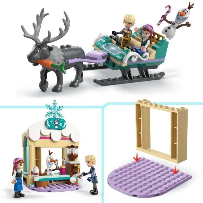 Aventura En Trineo De Anna 43256 Lego Disney Princess 3 Aventura En Trineo De Anna 43256 Lego Disney Princess 3