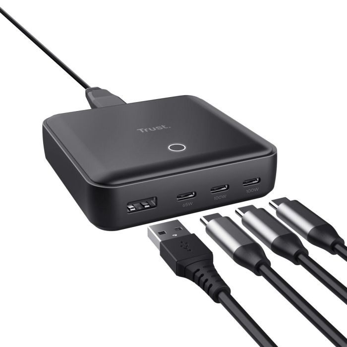 Dock/Base de carga Trust 25242 USB 2.0 Tipo C 4 Dock/Base de carga Trust 25242 USB 2.0 Tipo C 4