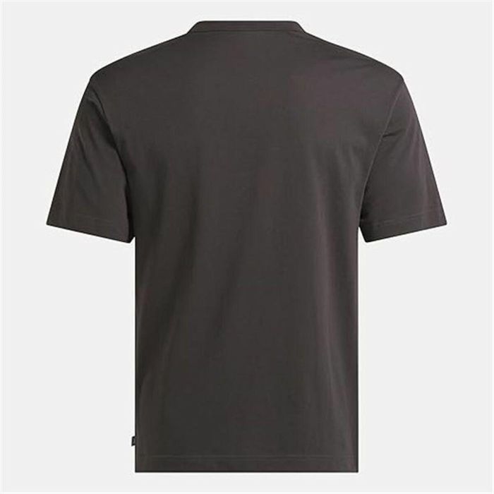 Camiseta de Manga Corta Hombre Reebok Gs Basketball On Fir Negro 4