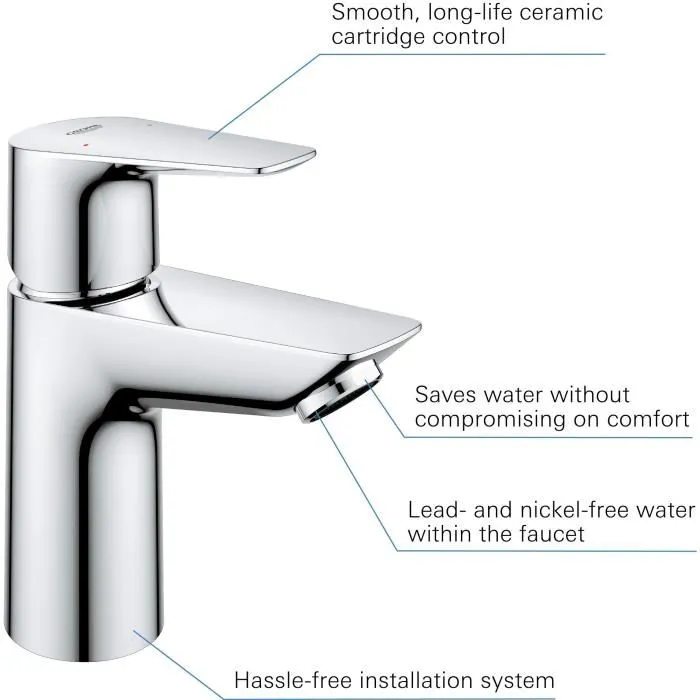 Grohe GRO4005176727870 Mezclador Monomando Lavabo Tamaño S 4