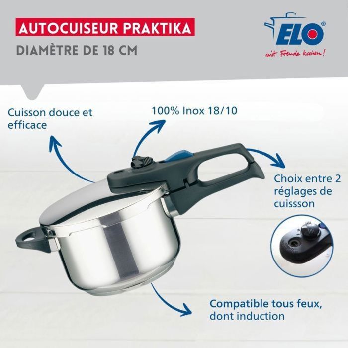 Olla Express Fackelmann Acero Inoxidable 8 Olla Express Fackelmann Acero Inoxidable 8