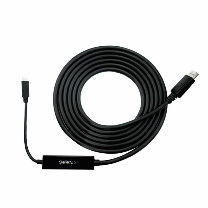 Adaptador USB C a DisplayPort Startech CDP2DPMM3MB 3 m Negro 1 Adaptador USB C a DisplayPort Startech CDP2DPMM3MB 3 m Negro 1