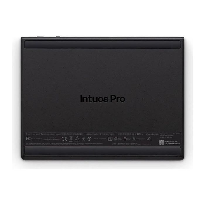 Wacom Intuos PRO PEN TABLET SMALL Tableta Gráfica Profesional 187 x 105 mm USB/Bluetooth Pluma 8192 Niveles de Presión Color Negro 1