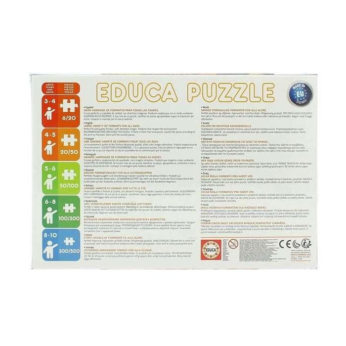 Educa Puzzle 300 piezas Foto de Clase Animales Salvajes 7 Educa Puzzle 300 piezas Foto de Clase Animales Salvajes 7