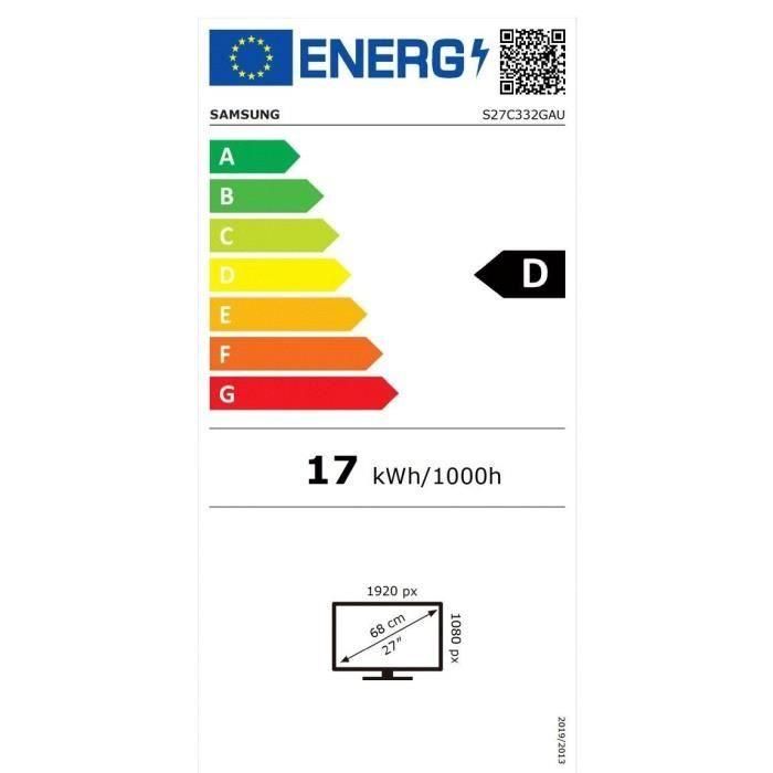 Samsung S33GC LED display 68,6 cm (27") 1920 x 1080 Pixeles Full HD Negro 3 Samsung S33GC LED display 68,6 cm (27") 1920 x 1080 Pixeles Full HD Negro 3