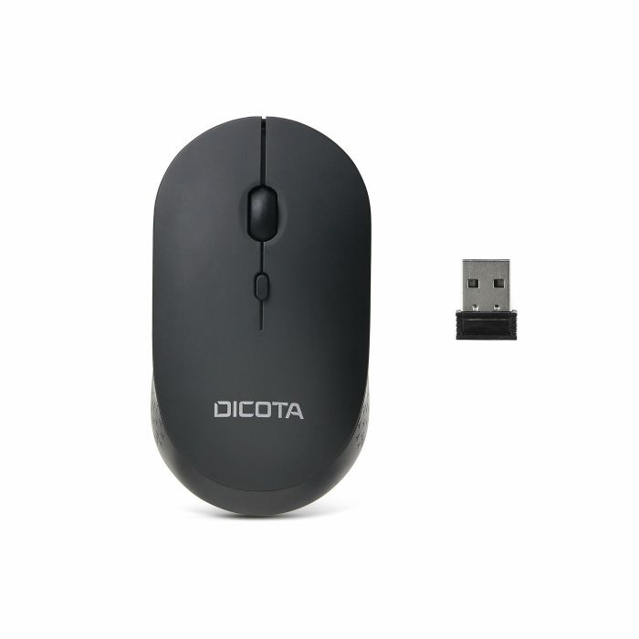 DICOTA Wireless Mouse SILENT V2 para Oficina, Ratón Inalámbrico RF, Color Negro 3 DICOTA Wireless Mouse SILENT V2 para Oficina, Ratón Inalámbrico RF, Color Negro 3