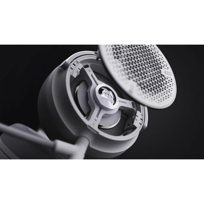 Auriculares abiertos con cable para juegos y streaming - CORSAIR - VIRTUOSO PRO - Blanco 1 Auriculares abiertos con cable para juegos y streaming - CORSAIR - VIRTUOSO PRO - Blanco 1
