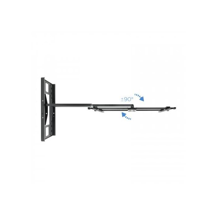 TooQ LP4380XL-B Soporte de Pared Orientable Inclinable para TV 43-80 pulgadas 50kg VESA 200x200 a 800x400 Negro 1