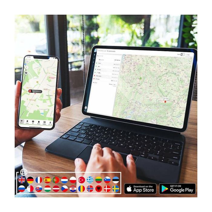 YUKAtrack easyWire 2G AIO Rastreador GPS para Coche con SIM + Datos Plan, Universal, Negro, IP65, Resistente al Agua 3